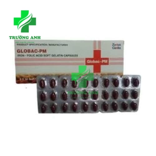 Globac-PM - Thuốc điều trị và dự phòng thiếu máu do thiếu sắt hiệu quả